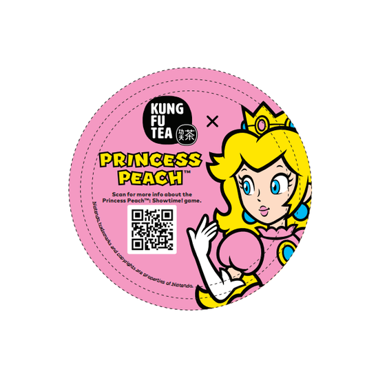 Cup Seal Material PET (2800 pcs/Roll) ***Princess Peach***