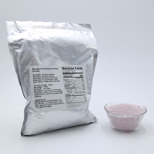 Blueberry & Rosehip Powder (20 Bags/ Case)